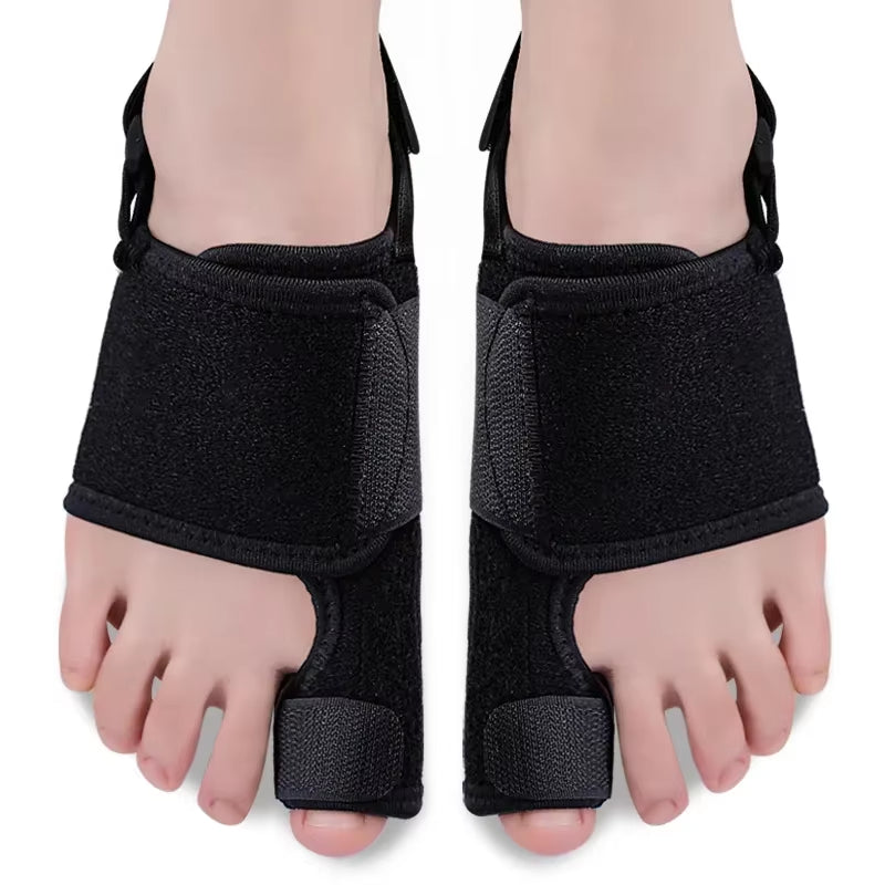 1PC Flexible Splint Separator Hallux Valgus Bunion Corrector Orthotics Feet Bone Thumb Adjuster Correction Pedicure Straightener