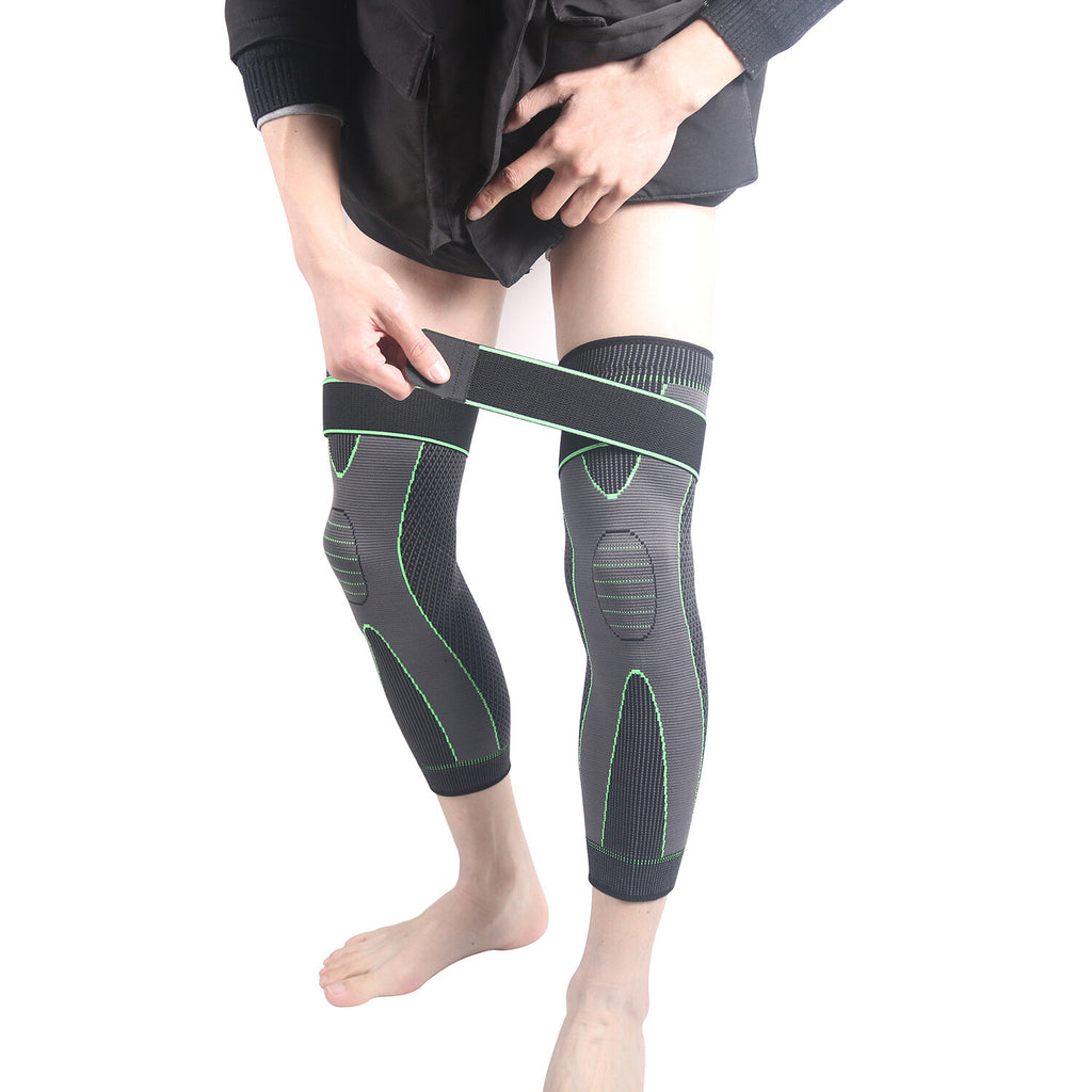 Leg Compression Sleeve Knee Brace Support Protector Arthritis Joint Pain Relief