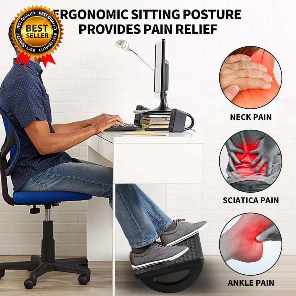 Foot Rest for under Desk at Work Ergonomic Foot Stools for under Office Desk