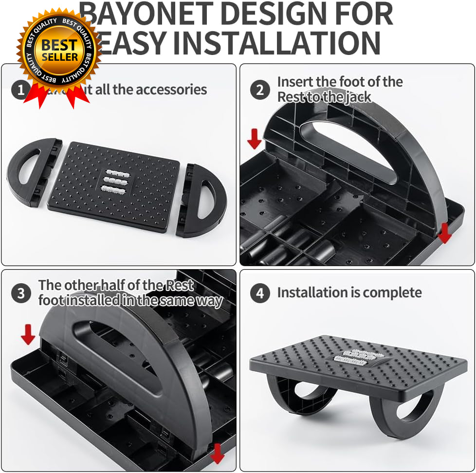 Foot Rest for under Desk at Work Ergonomic Foot Stools for under Office Desk