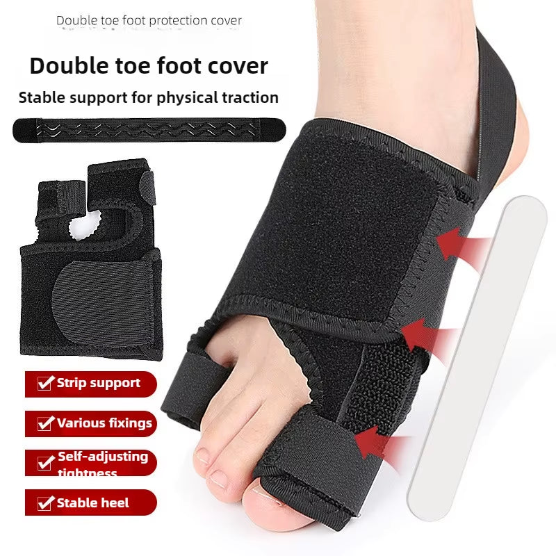 1PC Flexible Splint Separator Hallux Valgus Bunion Corrector Orthotics Feet Bone Thumb Adjuster Correction Pedicure Straightener