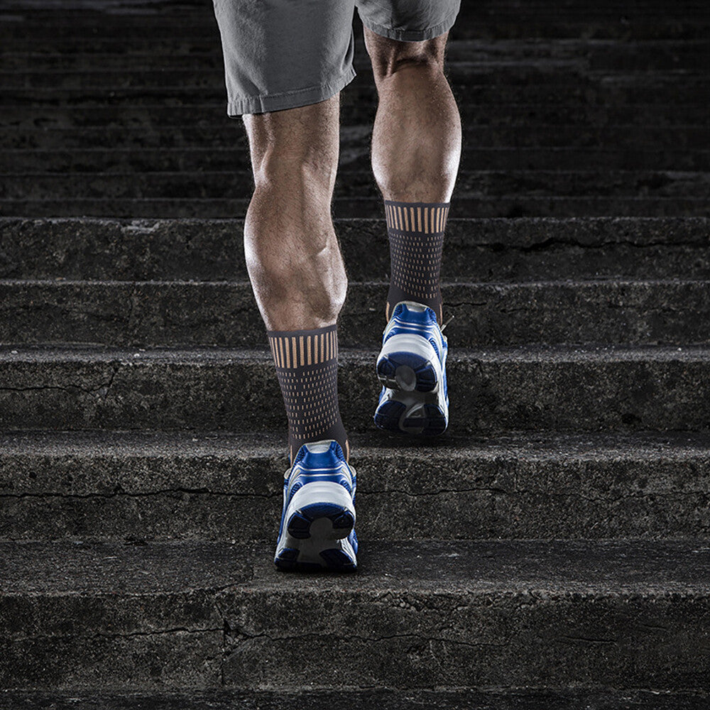 Copper Infused Ankle Brace Foot Support Compression Sleeve Sports Protectors Gym