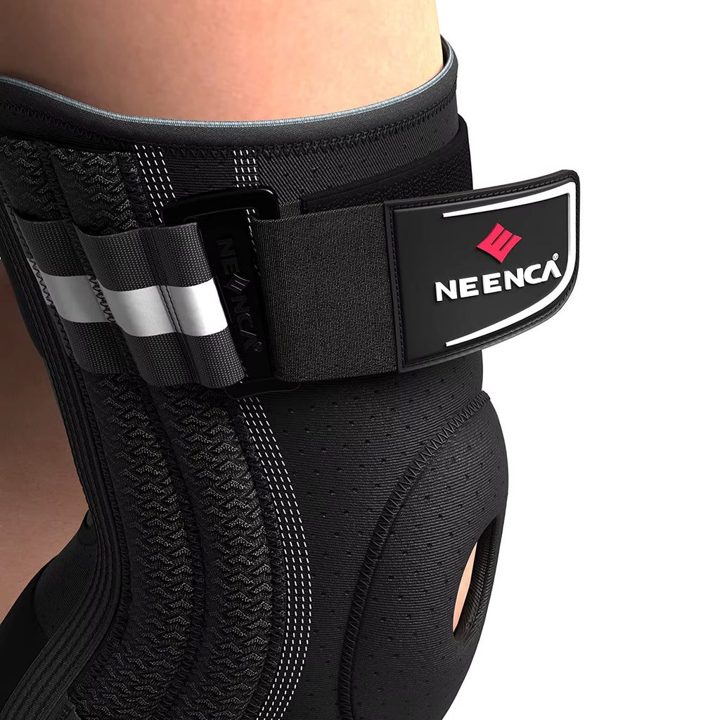 Knee Brace for Knee Pain with Patella Gel Pad & Side Stabilizers Knee Support Arthritis Meniscus Tear Injury Recovery