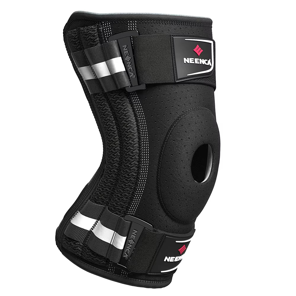Knee Brace for Knee Pain with Patella Gel Pad & Side Stabilizers Knee Support Arthritis Meniscus Tear Injury Recovery