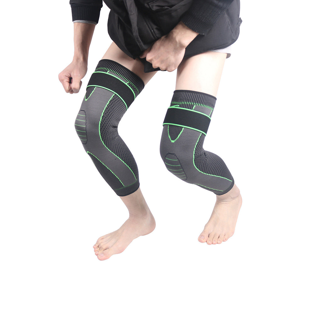 Leg Compression Sleeve Knee Brace Support Protector Arthritis Joint Pain Relief