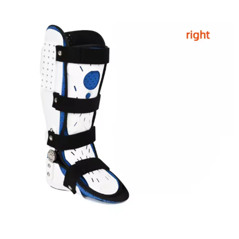 Ankle Brace Foot Drop Corrector Ankle Joint Varus Valgus Calf Fracture Fixer Breathable Leg Feet Support Left Right