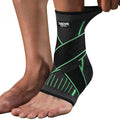 1 Pcs Ankle Brace Compression Sleeve, Adjustable Ankle Support Strap for Sprained, Plantar Fasciitis, Injury Recovery, Running