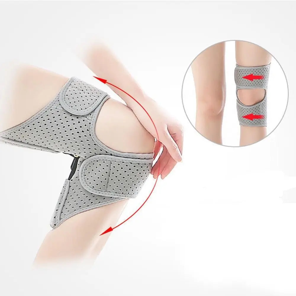 New with Powerful Rebound Springs Knee Assistive Device Non-Slip Breathable Knee Booster Adjustable Spring Stabilizer
