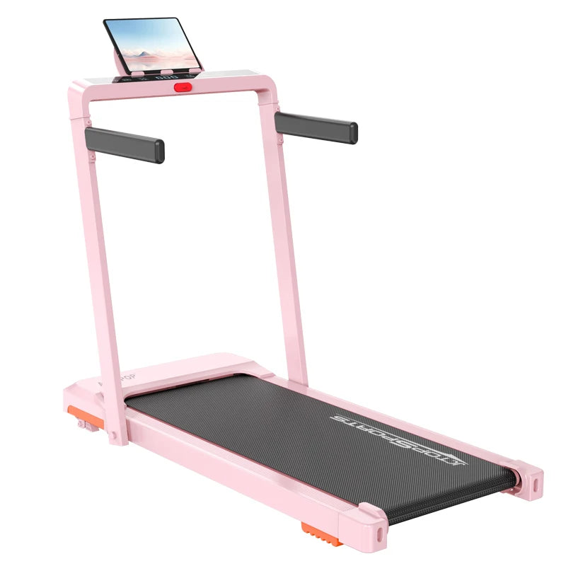 Home Use Foldable Under Desk Treadmill Machine Incline Walking Pad With Electric Motor LED Display LED Screen