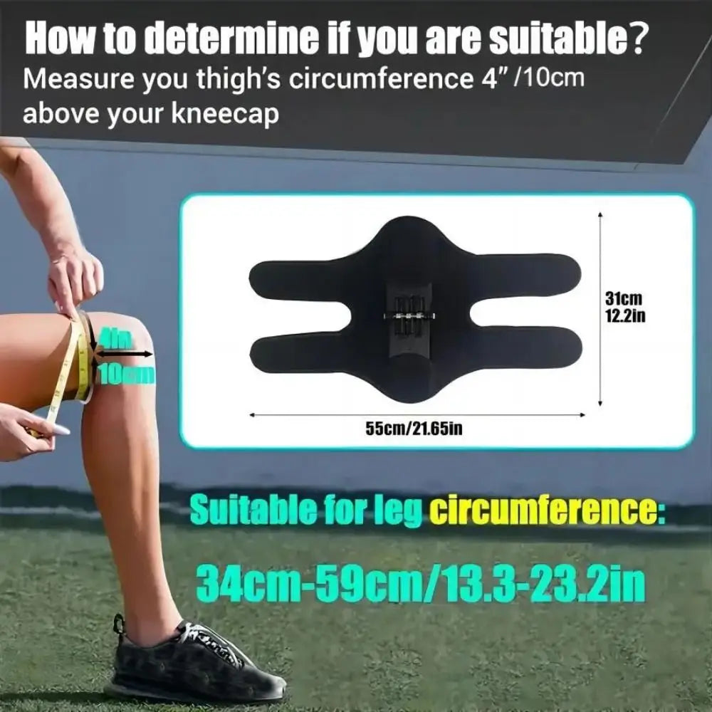 New with Powerful Rebound Springs Knee Assistive Device Non-Slip Breathable Knee Booster Adjustable Spring Stabilizer