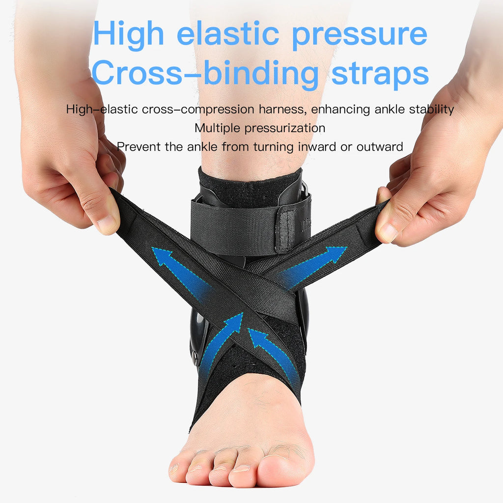 Sports Ankle Brace Compression Sleeve for Ankle Sprains, Ankle Support Plantar Fasciitis Socks for Basketball