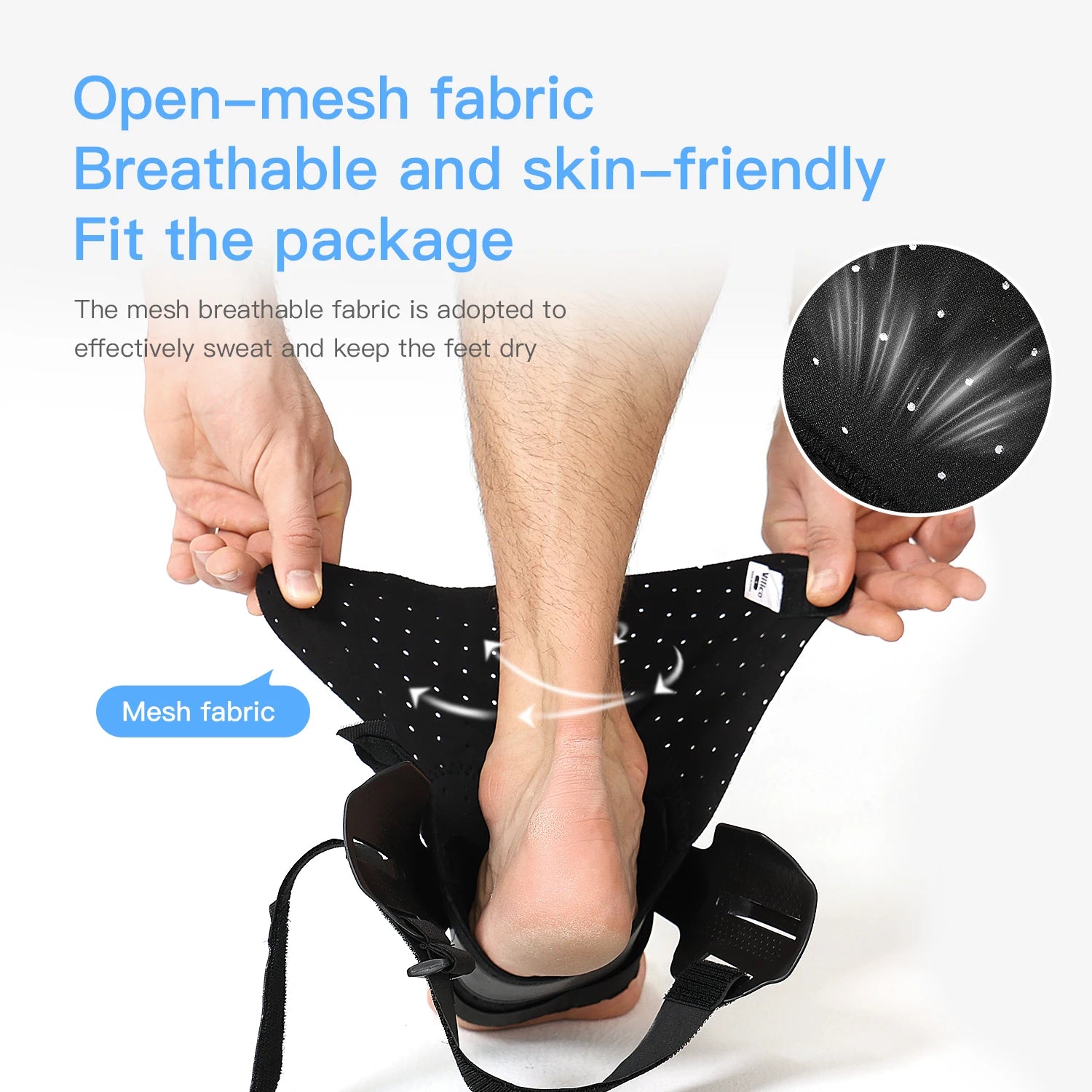 Sports Ankle Brace Compression Sleeve for Ankle Sprains, Ankle Support Plantar Fasciitis Socks for Basketball