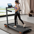 Home Use Foldable Under Desk Treadmill Machine Incline Walking Pad With Electric Motor LED Display LED Screen