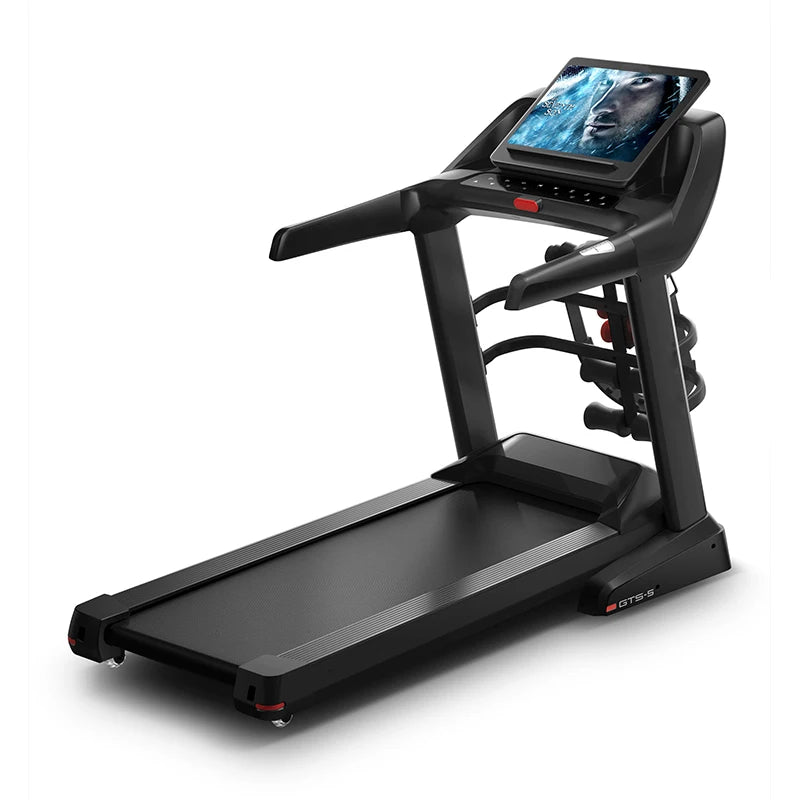 Electric Folding Treadmill Sport Gym Equipment Luxury Training Body Strong Commercial Treadmill Smart Incline Vacuum Treadmill