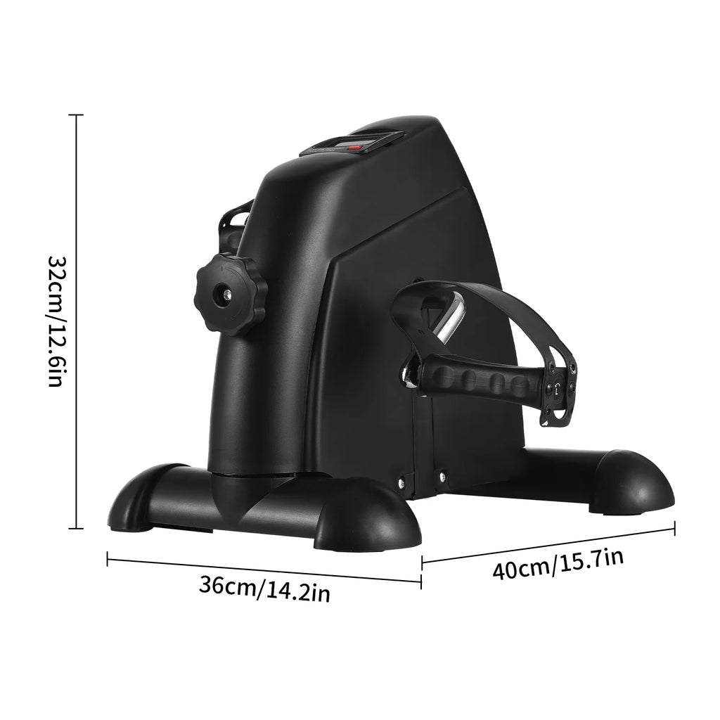 Pedal Exerciser Under Desk Bike for Home and Office Mini Bike for Rehabilitation Hand / Leg Exerciser While Sitting Seated Pedal