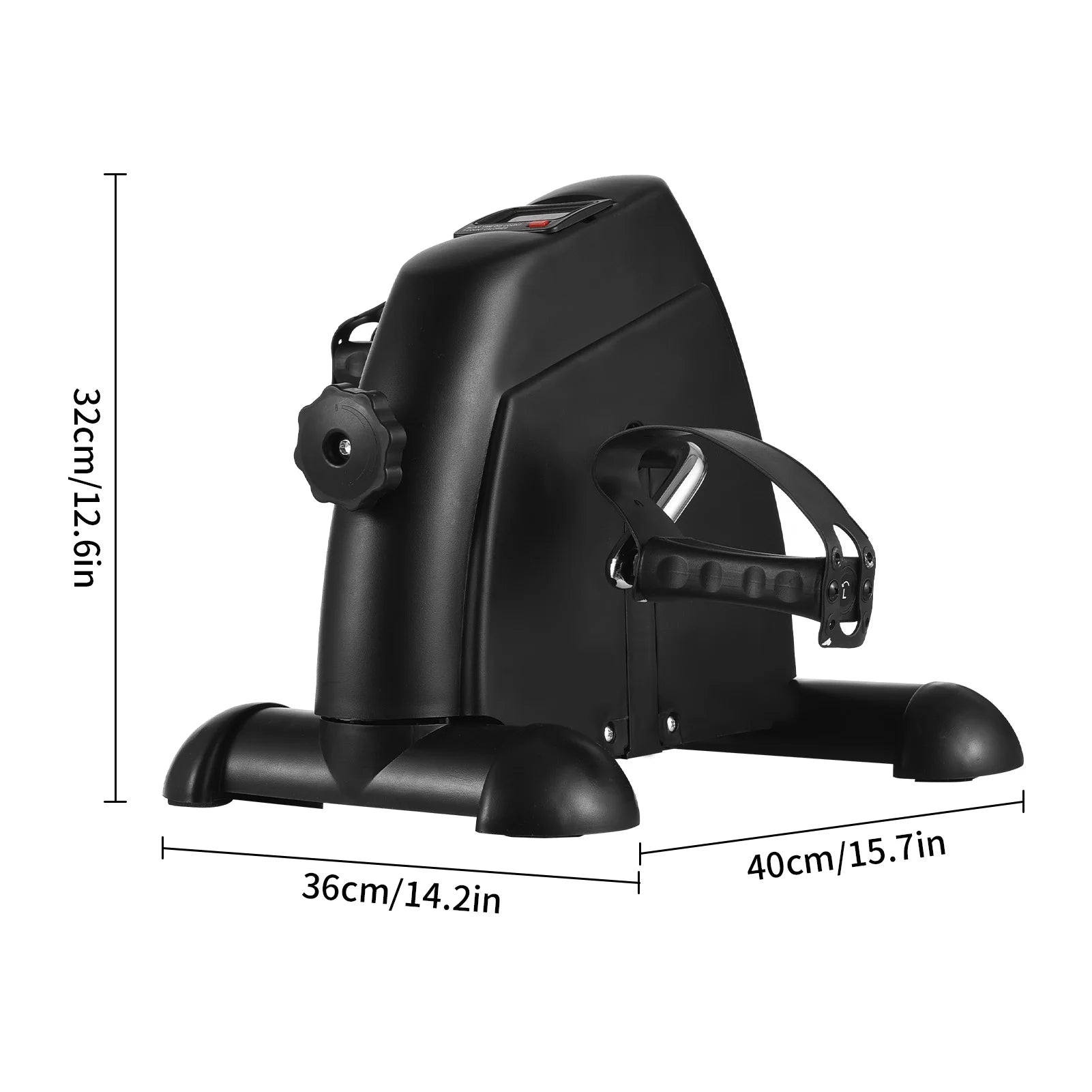 Pedal Exerciser Under Desk Bike for Home and Office Mini Bike for Rehabilitation Hand / Leg Exerciser While Sitting Seated Pedal