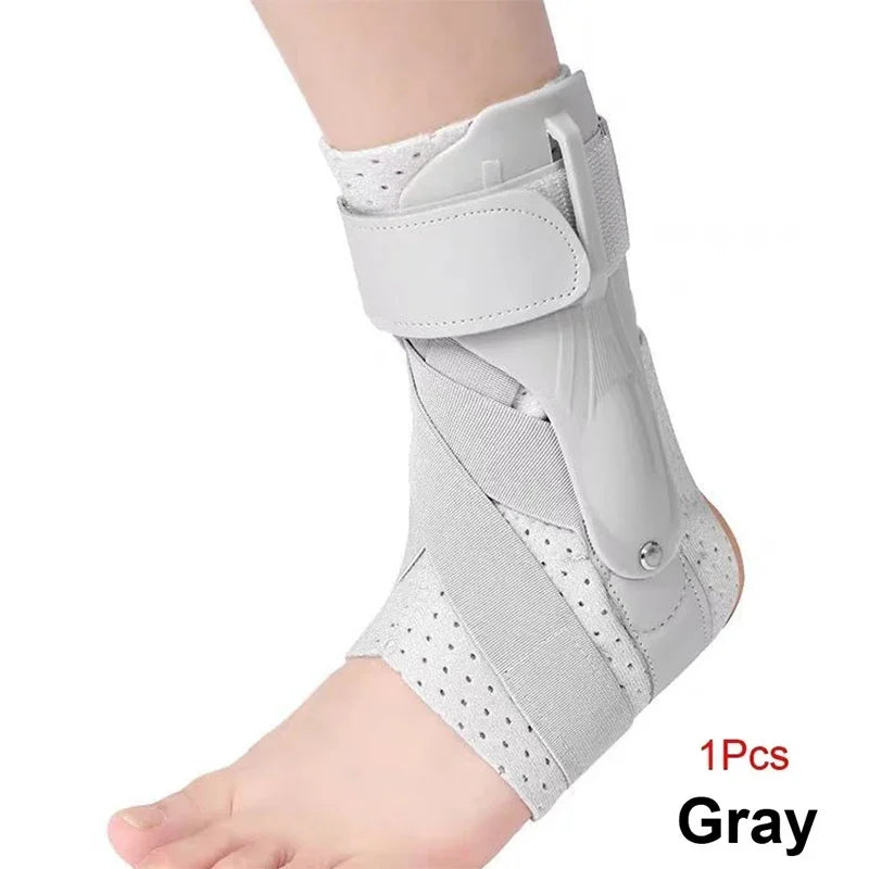 2PCS Ankle Brace for Sprained Ankle Support with Side Stabilizers for Men Women Ankle Splint Stabilizer Recovery Tendonitis