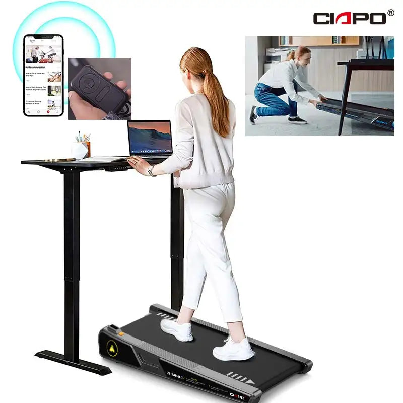 Walking Treadmill Home Use Under the Desk Treadmill Wholesale Price Office Treadmill Machine Walking Pad