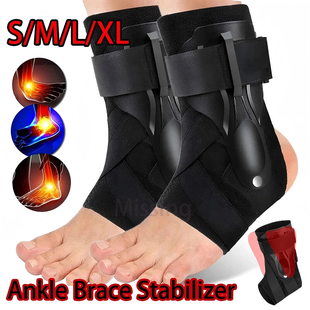 Sports Ankle Brace Compression Sleeve for Ankle Sprains, Ankle Support Plantar Fasciitis Socks for Basketball