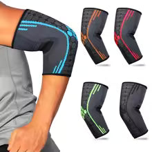1Pcs Elbow Compression Sleeve for Men and Women, Support Tennis Golfer Elbow Relief Tendonitis Arthritis, Reduce Joint Pain
