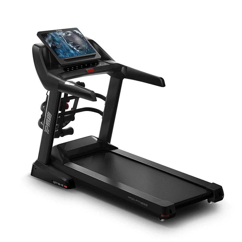Electric Folding Treadmill Sport Gym Equipment Luxury Training Body Strong Commercial Treadmill Smart Incline Vacuum Treadmill