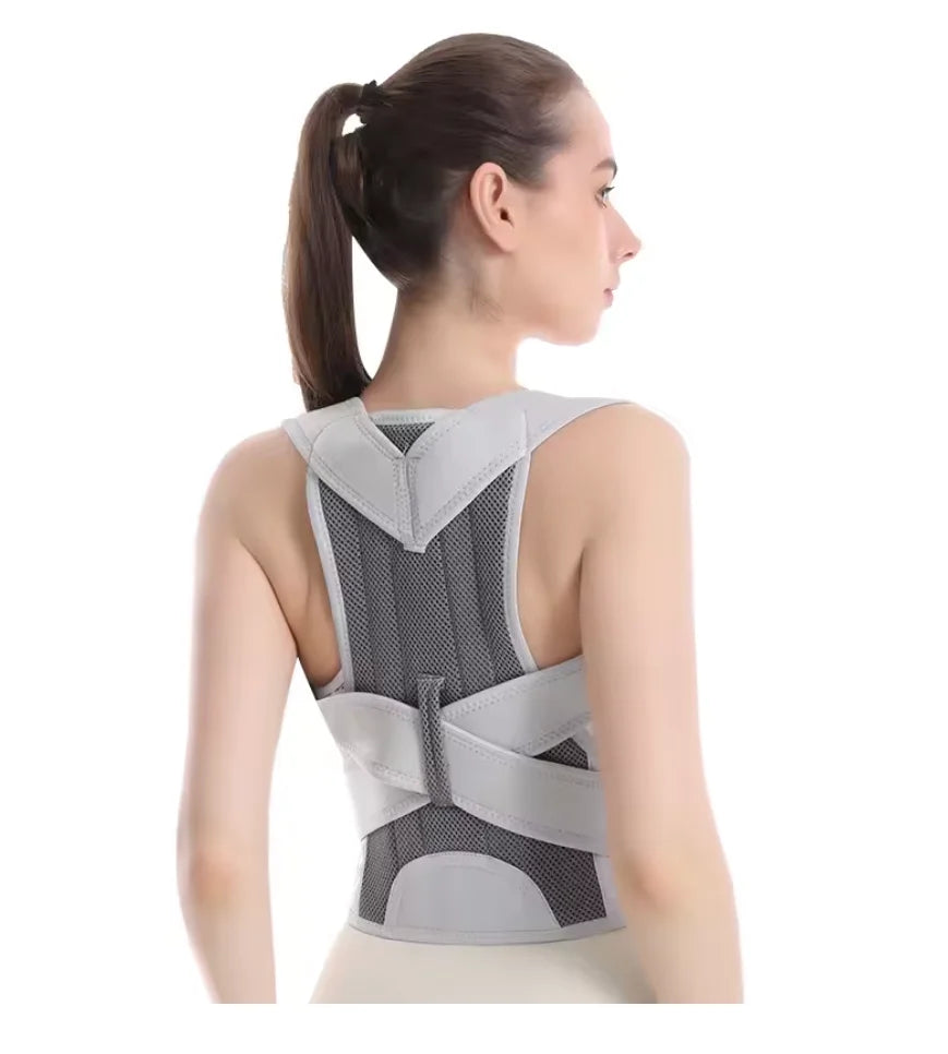 New Design Humpback Girdle Keel Upper Back Strap Brace Shoulder Posture Corrector Scoliosis Spine Support Lumbar Orthopedic Belt XXL