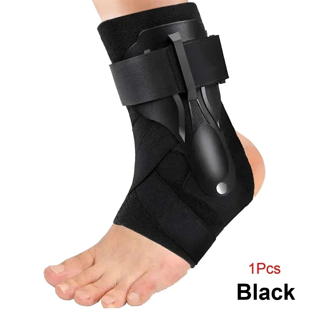 2PCS Ankle Brace for Sprained Ankle Support with Side Stabilizers for Men Women Ankle Splint Stabilizer Recovery Tendonitis